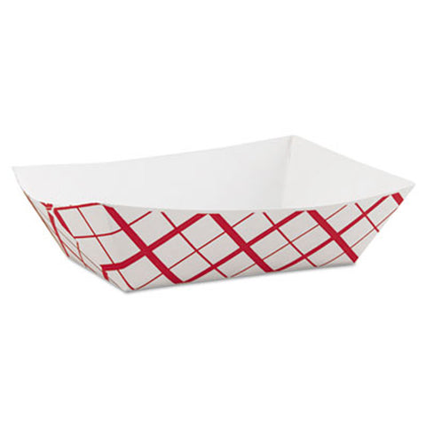 1/2# Food Tray SCT 0409 Paper Food Tray #100 4 units per case